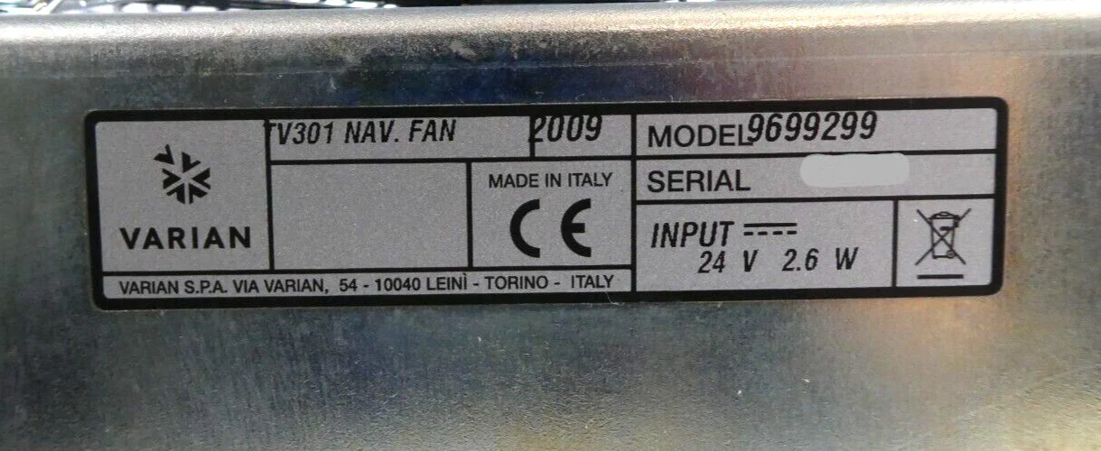TV-301 NAV Varian 9698918S003 Turbo Pump UltrafleXtreme Spectrometer Working - Image 11