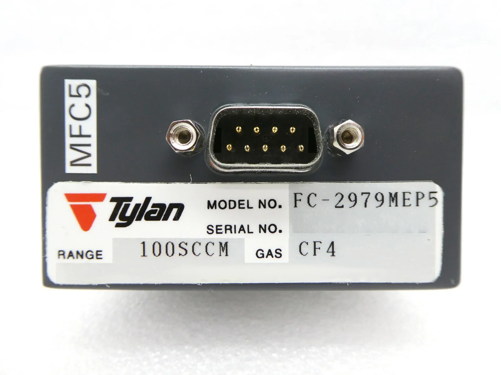Tylan FC-2979MEP5 MFC Mass Flow Controller 100 SCCM CF4 TEL Unity II Used - Image 6