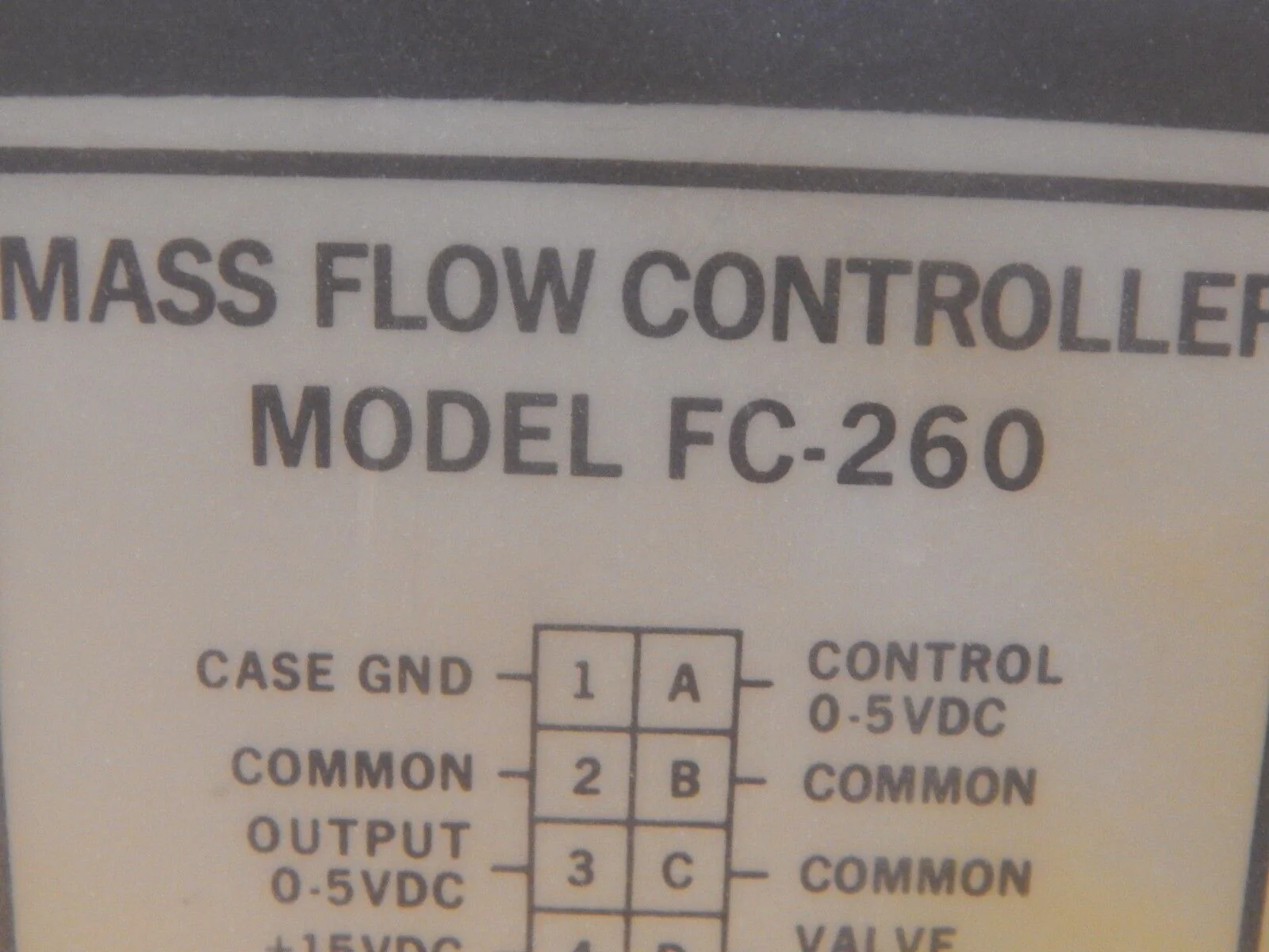 Tylan General FC-260V Mass Flow Controller MFC 400 SCCM 5%PH3/95%N2 Refurbished - Image 7