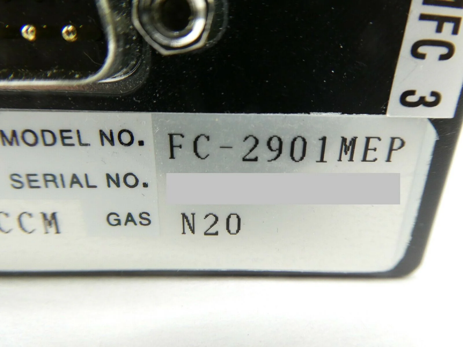Tylan General FC-2901MEP Mass Flow Controller MFC 500 SCCM N2O 2900 Working - Image 12