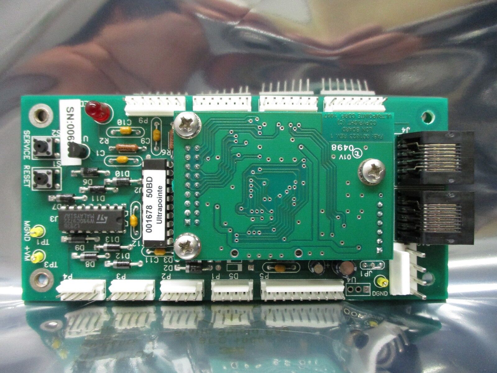 Ultrapointe 000675T Lon Motor Driver Board PCB Rev. 5 KLA-Tencor CRS-1010S Used - Image 2