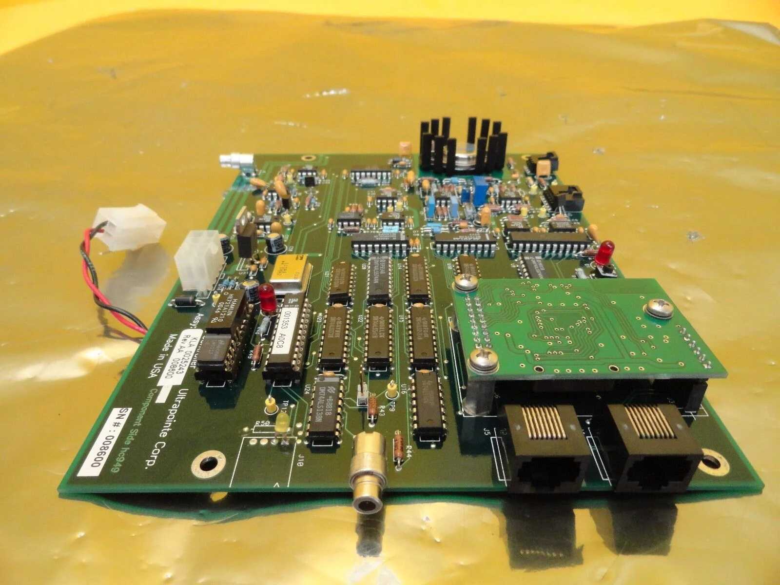 Ultrapointe 0025243 Fast Z Controller PCB Board KLA-Tencor CRS-3000 Used Working - Image 6