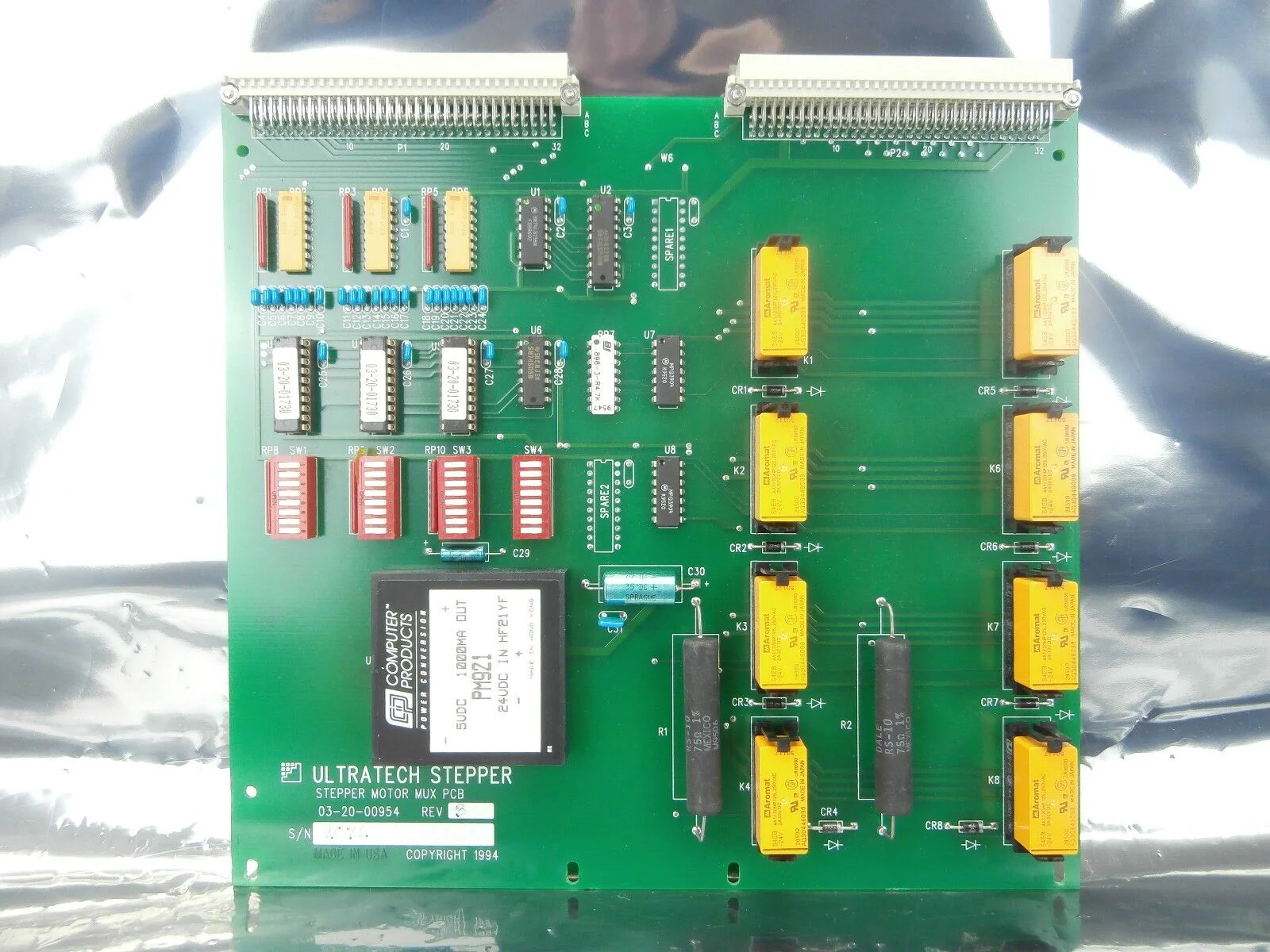 Ultratech Stepper 03-20-00954 Stepper Motor MUX Board PCB Used Working - Image 2