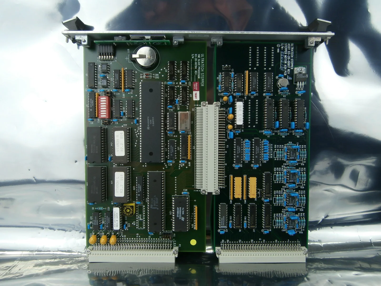 Ultratech Stepper 03-20-01403-02 Stepper Motor ASH VME PCB Card 4700 Titan Used - Image 2