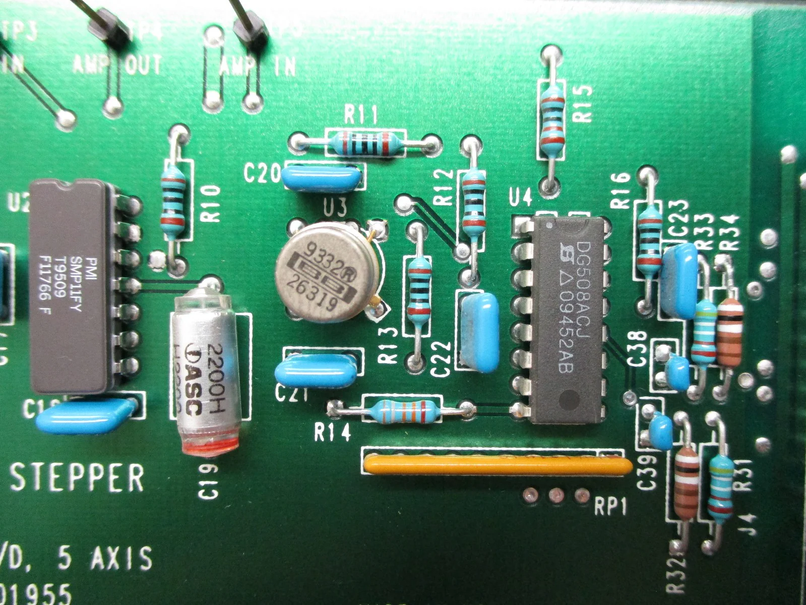 Ultratech Stepper 03-20-01955 5 Axis Focus A/D Board PCB 4700 Titan Used Working - Image 8