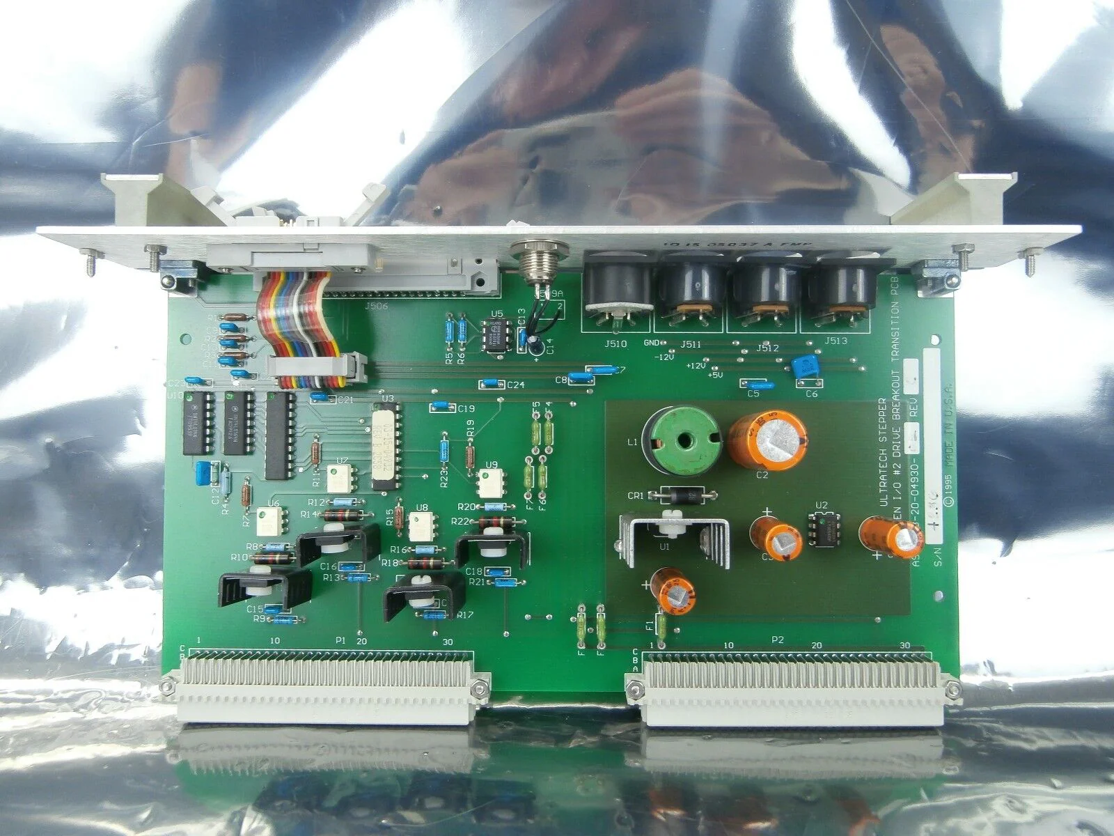 Ultratech Stepper 03-20-04930-02 GEN I/O #2 Drive Breakout Transition PCB Card - Image 2