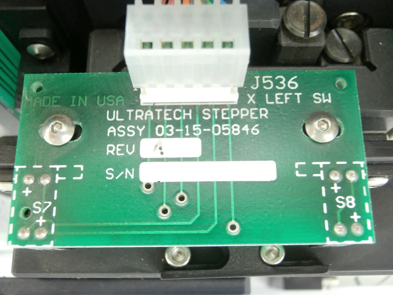 Ultratech Stepper Right Left Alignment Lens Assembly 14-15-05800 4700 Surplus - Image 10