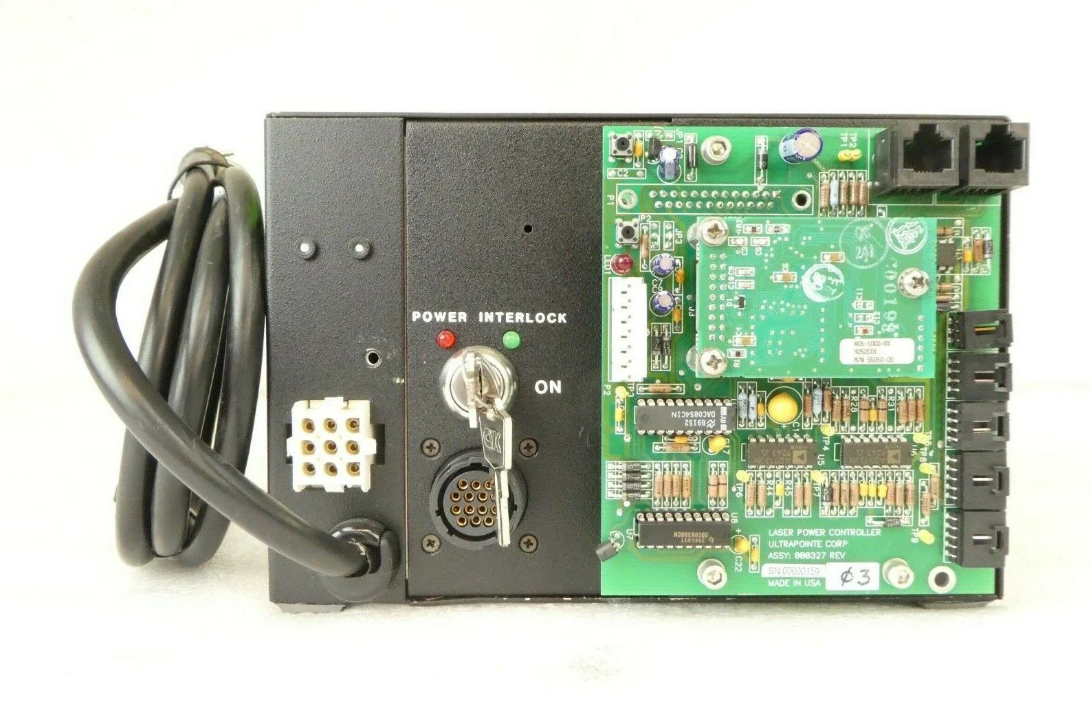 Uniphase 2214-25MLUP Laser and Controller Set Cyonics Ultrapointe 1000 Working - Image 3