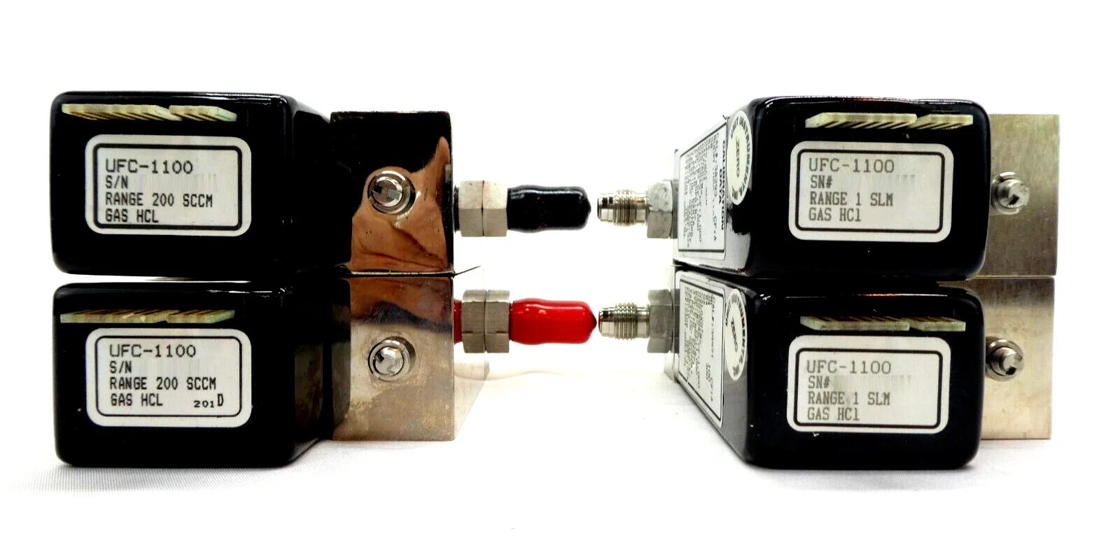 UNIT Instruments UFC-1100 Mass Flow Controller MFC Ar HCl NH3 CF4 H2 Lot of 20 - Image 5