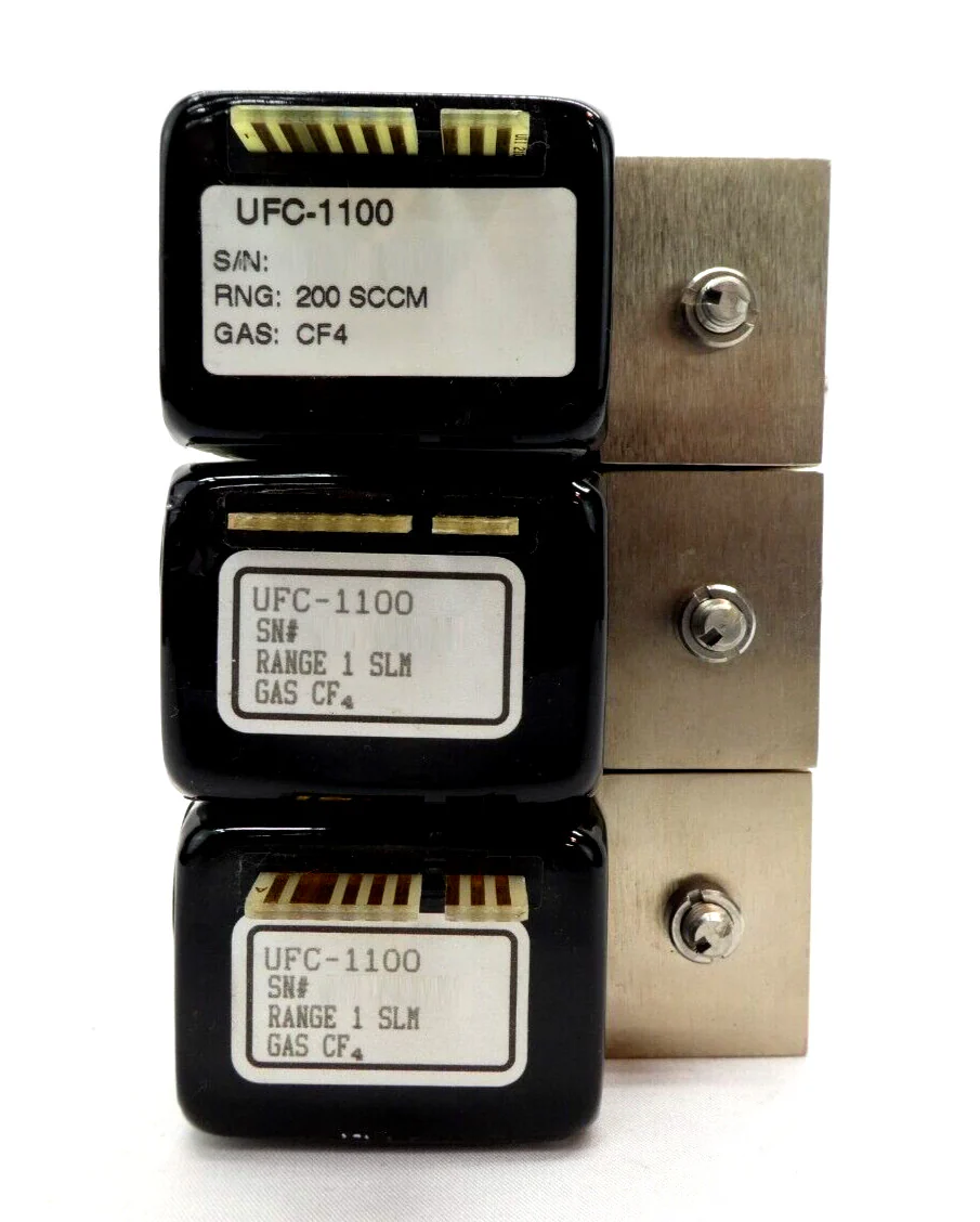 UNIT Instruments UFC-1100 Mass Flow Controller MFC Ar HCl NH3 CF4 H2 Lot of 20 - Image 7