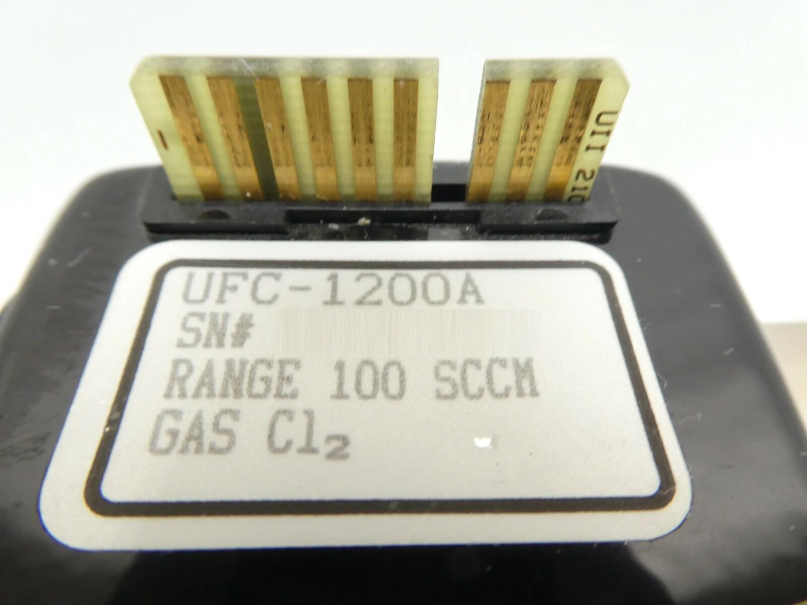 UNIT Instruments UFC-1200A Mass Flow Controller MFC 100 SCCM Cl2 Working Surplus - Image 11