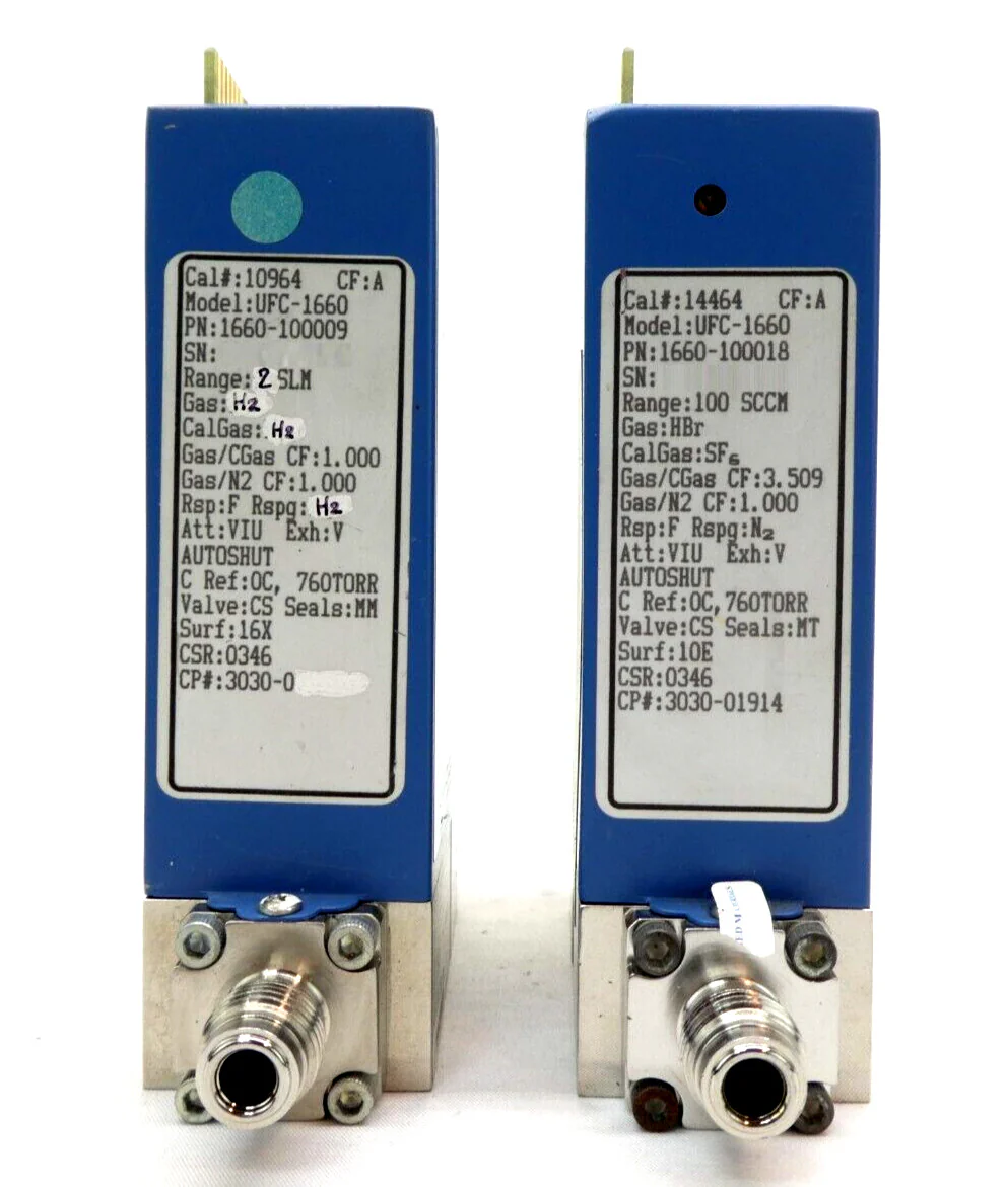 UNIT Instruments UFC-1660 Mass Flow Controller MFC Cl2 SiH4 NF3 O2 Ar Lot of 11 - Image 11