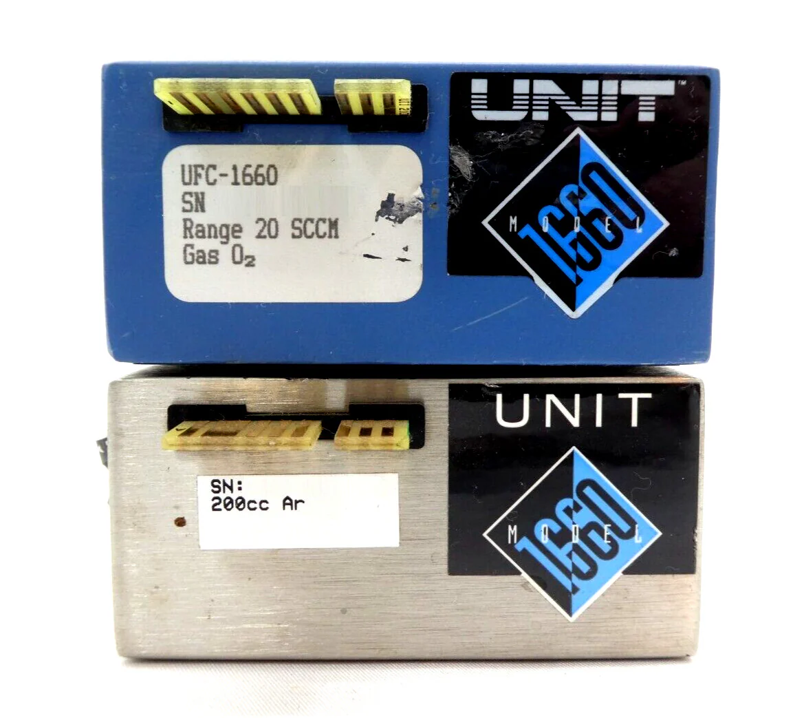 UNIT Instruments UFC-1660 Mass Flow Controller MFC Cl2 SiH4 NF3 O2 Ar Lot of 11 - Image 8