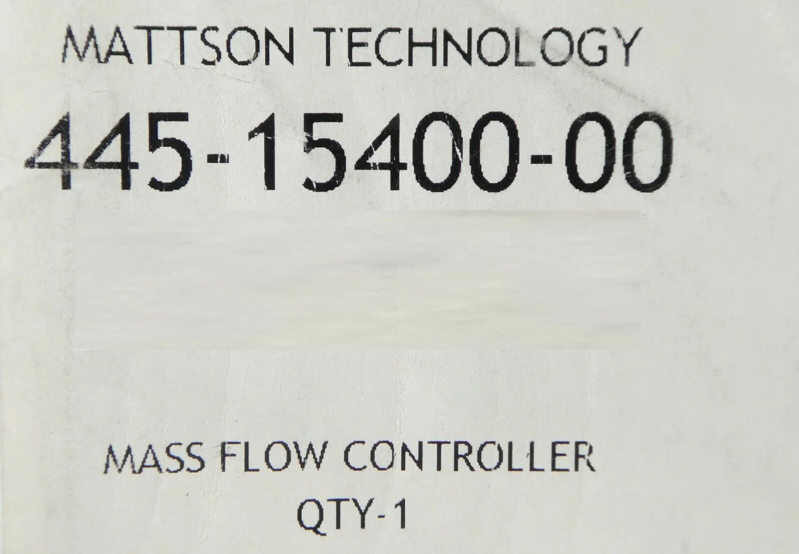 UNIT Instruments UFC-8100 Mass Flow Controller MFC Mattson 445-15400-00 New - Image 9