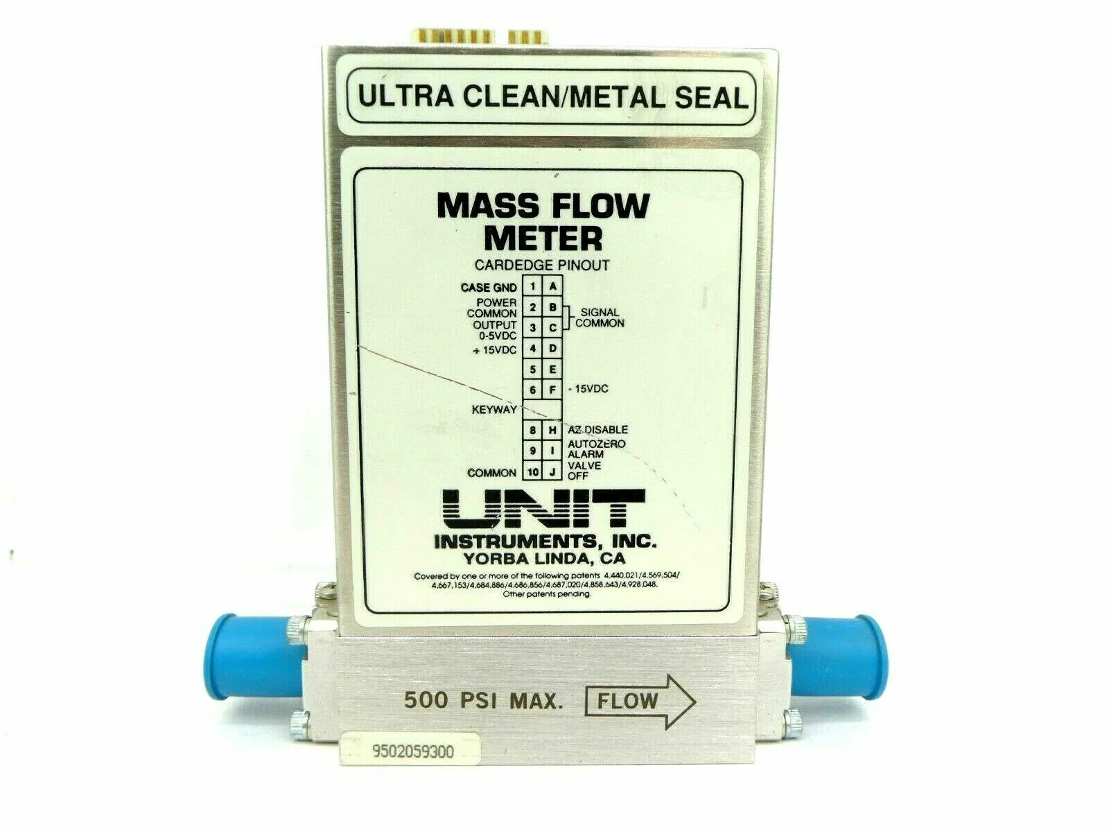 UNIT Instruments UFC-8160 Mass Flow Controller MFC 1 SLM N2 Working Surplus - Image 2