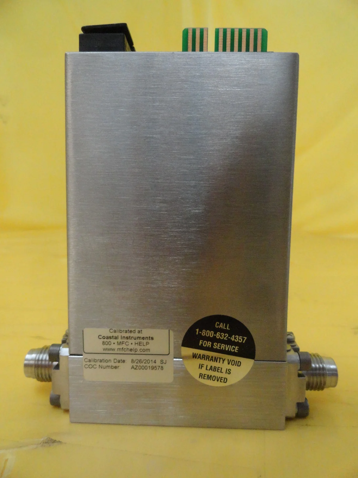 UNIT Instruments UFC-8161 Mass Flow Controller AMAT 3030-12413 200 SCCM Cl2 Used - Image 5
