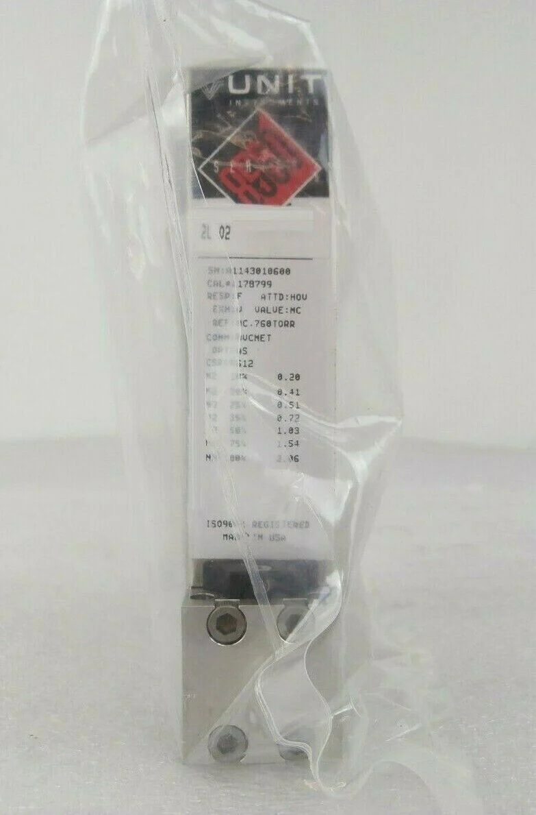 UNIT Instruments UFC-8560 Mass Flow Controller MFC 2 SLM O2 AMAT 3030-10037 New - Image 5