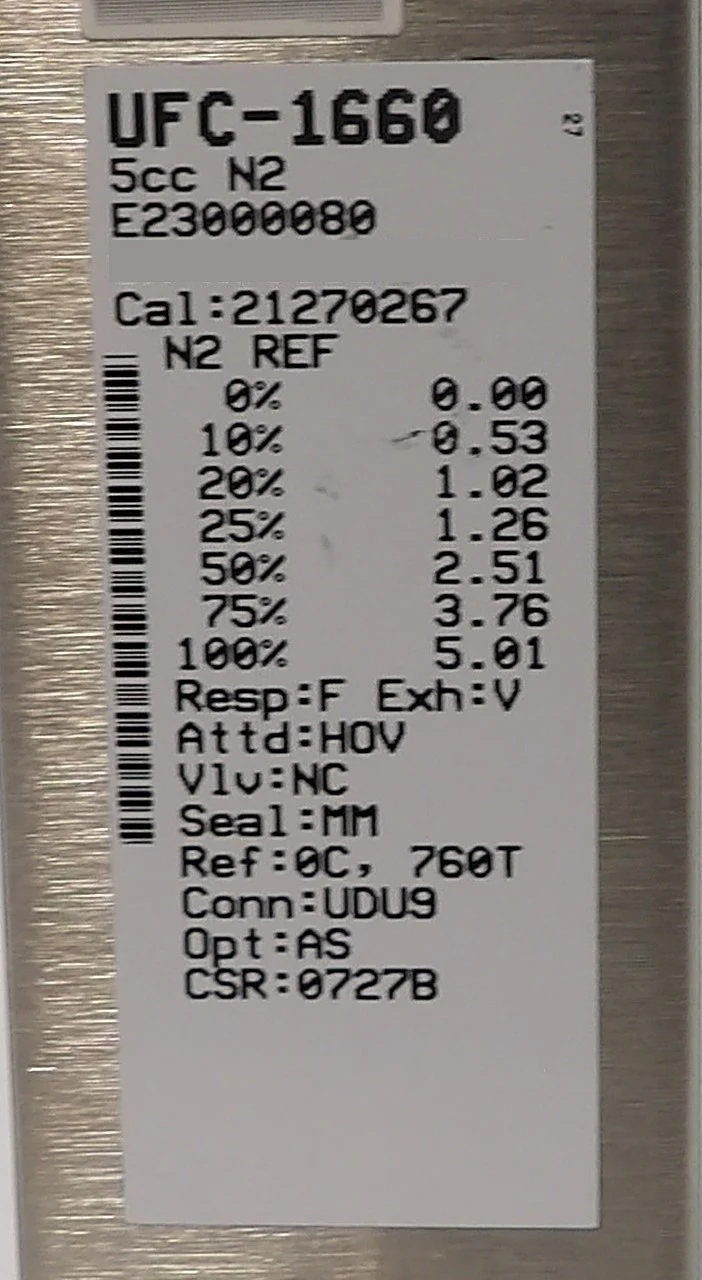 UNIT Instruments UFC Mass Flow Controller MFC UFC-1660 UFC-1661 Lot of 11 - Image 19