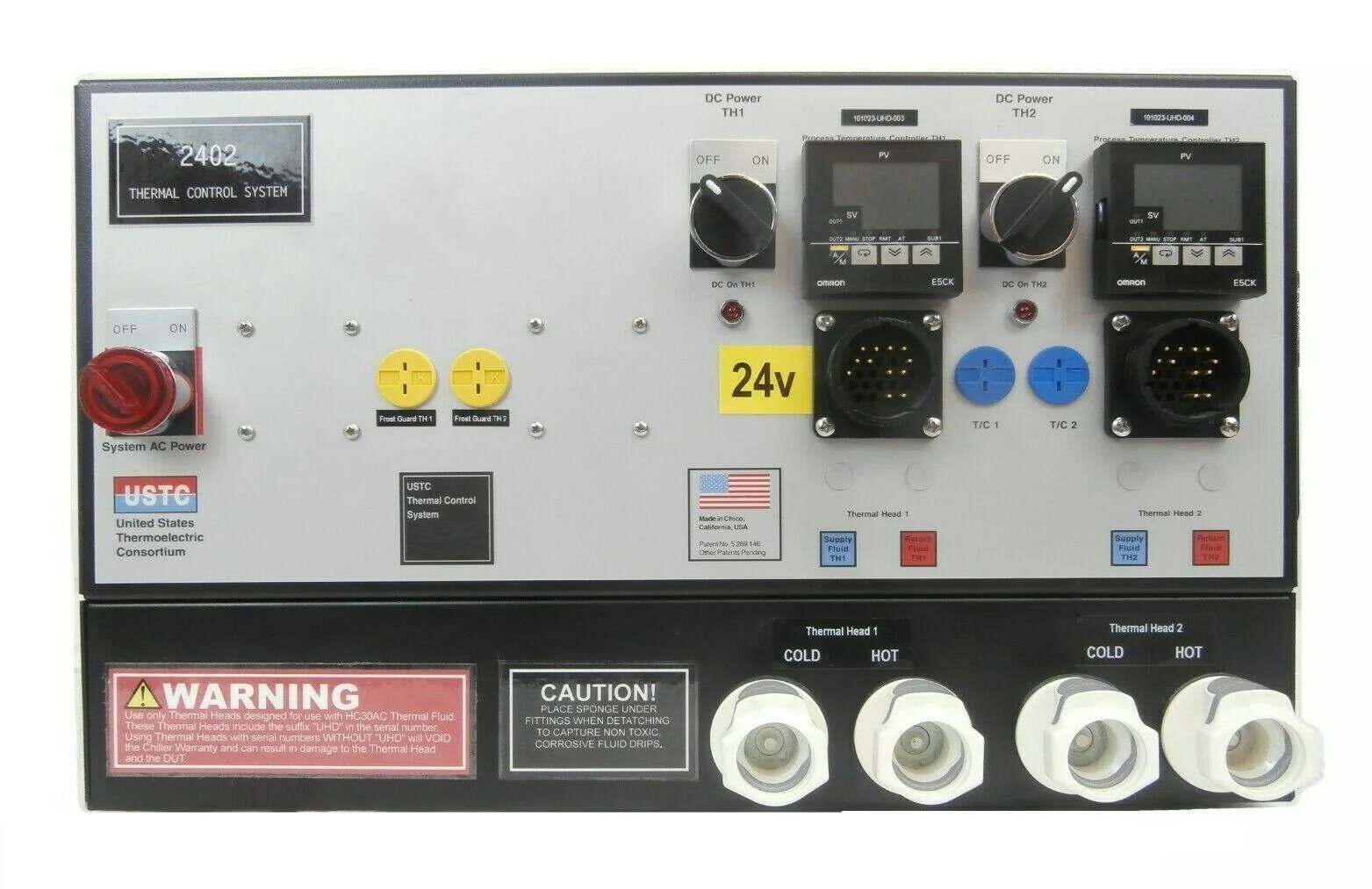 USTC 5FOC2A2A Thermal Control System 2402 with Thermal Head Working Spare - Image 2