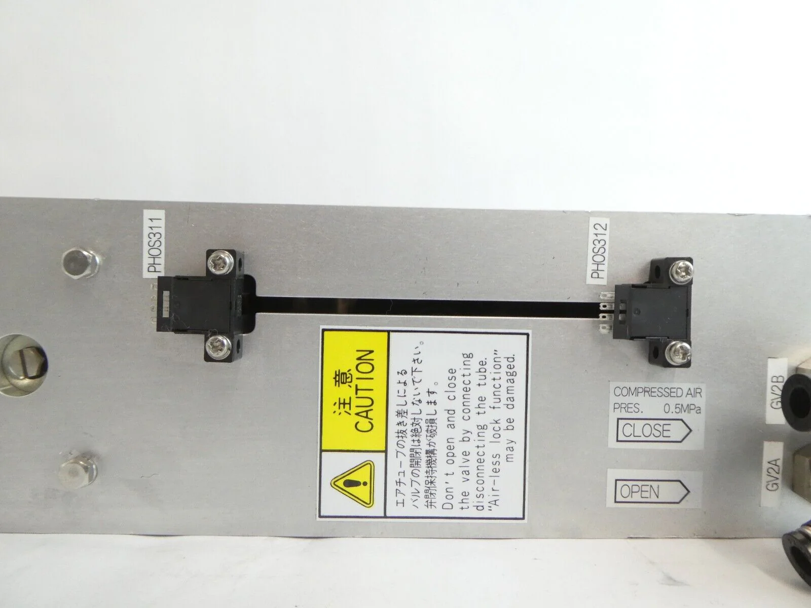 V-Tex IRI-10103 Pneumatic Gate Valve Twin ROLLCAM Working Surplus - Image 8
