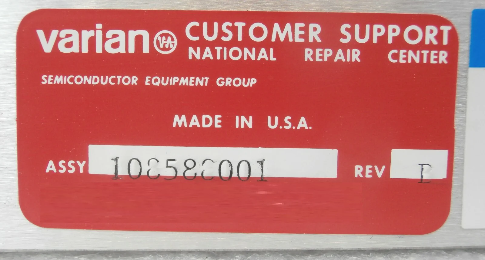 Varian 108578001 Dose Processor VSEA Ion Implanter 350D Bent Panel Refurbished - Image 11