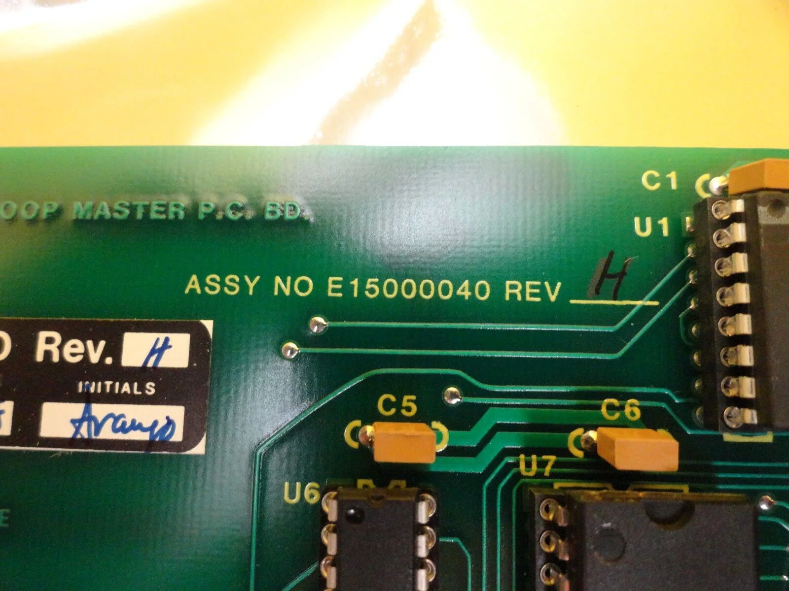 Varian E15000040 Serial Loop Master PCB Card E14000040 VSEA Working Surplus - Image 2