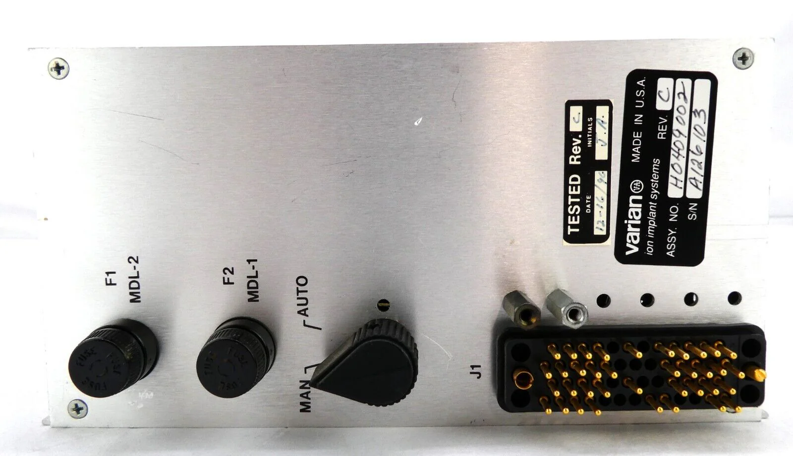Varian H0409002 Lock Roughing Vacuum System DH0410002 Working Surplus - Image 7