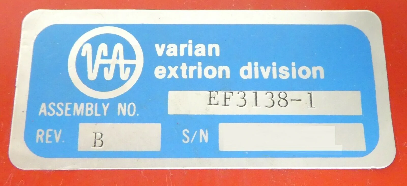 Varian Ion Implant EF3138-1 Filament Power Supply F3138001 Rev. B Working Spare - Image 12