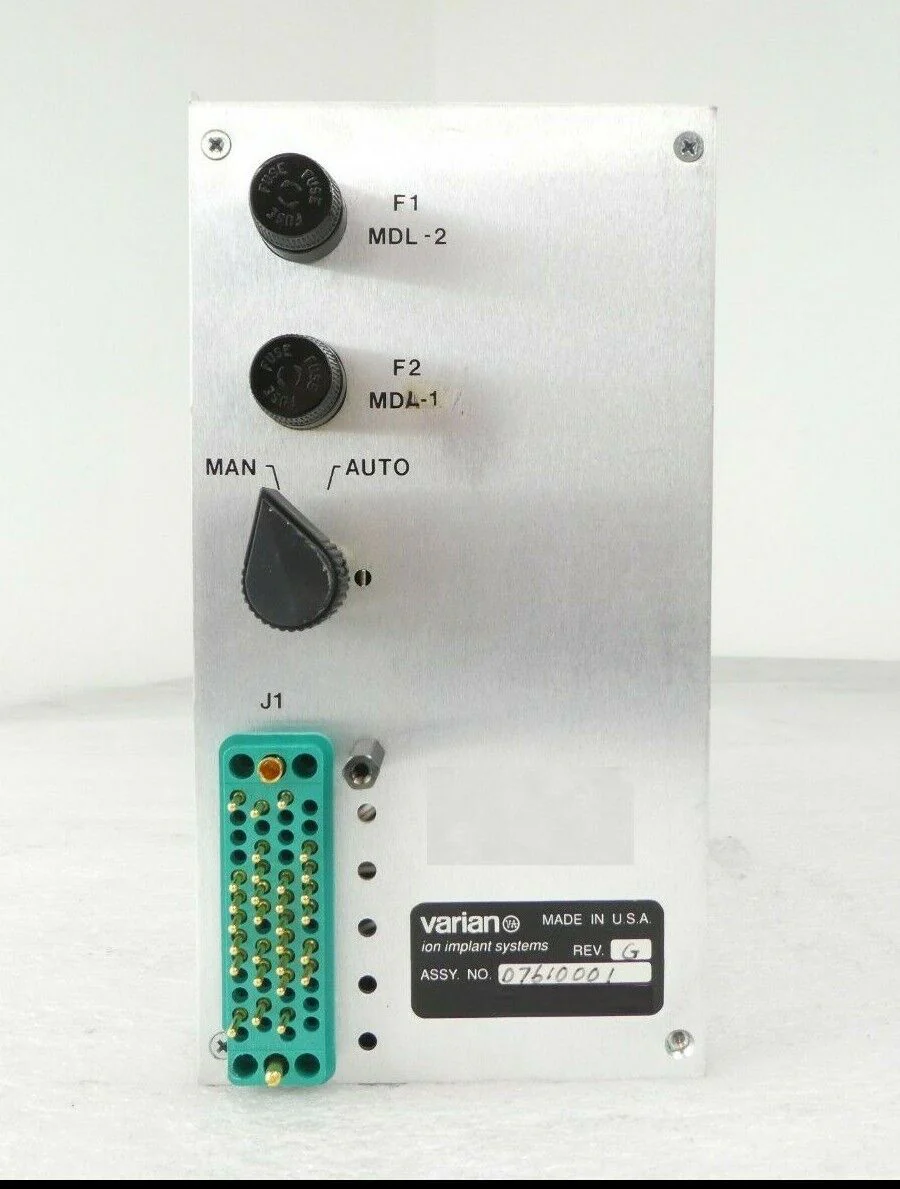 Varian Ion Implant Systems 07610001 Ion Source Vacuum System Rev. G Working - Image 3