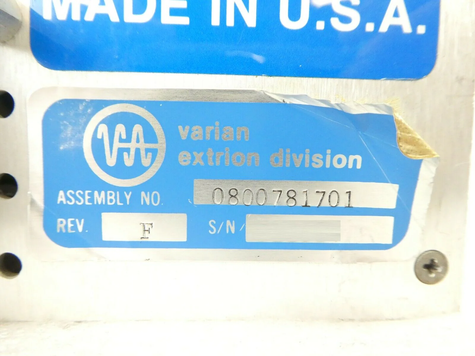 Varian Ion Implant Systems 0800781701 Electron Bias Supply Working Surplus - Image 11