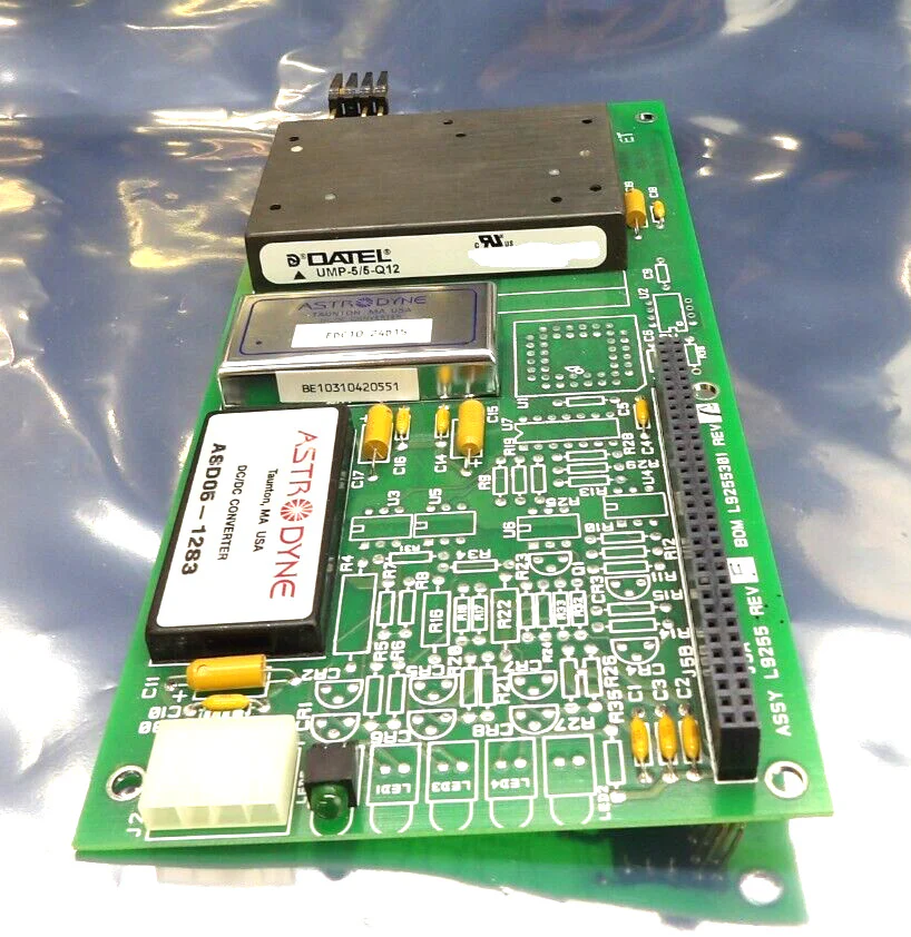 Varian L9256 Leak Detector Board PCB L9255301 Working Surplus - Image 5