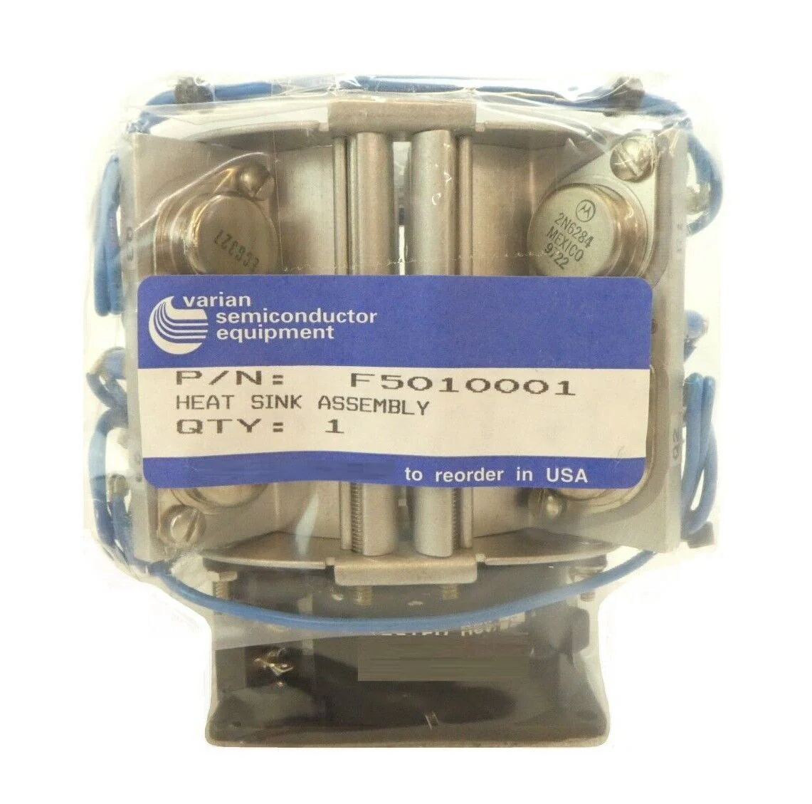 Varian Semiconductor Equipment F5010001 Heat Sink Assembly VSEA New Surplus - Image 2