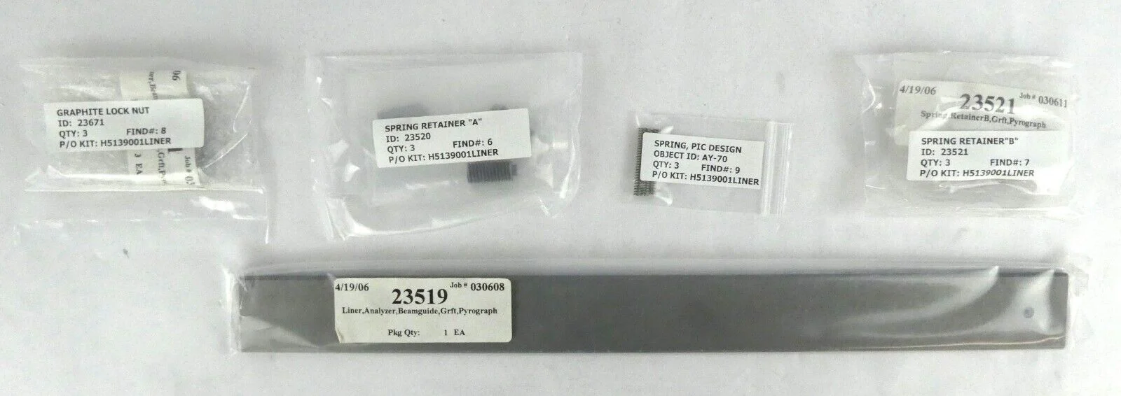 Varian Semiconductor H5139001 Analyzer Chamber Liner Kit Working Surplus - Image 12