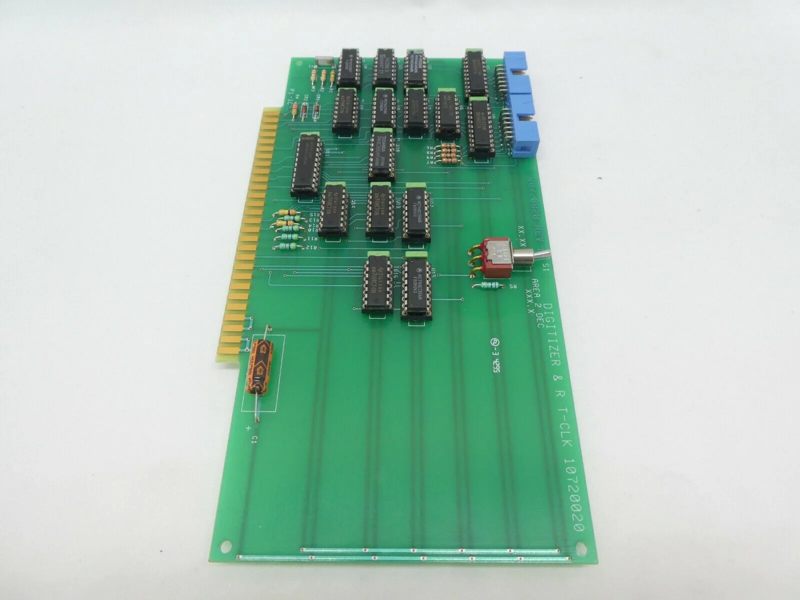 Varian Semiconductor VSEA 10720020 Digitizer & R T-CLK PCB Card Working Surplus - Image 11