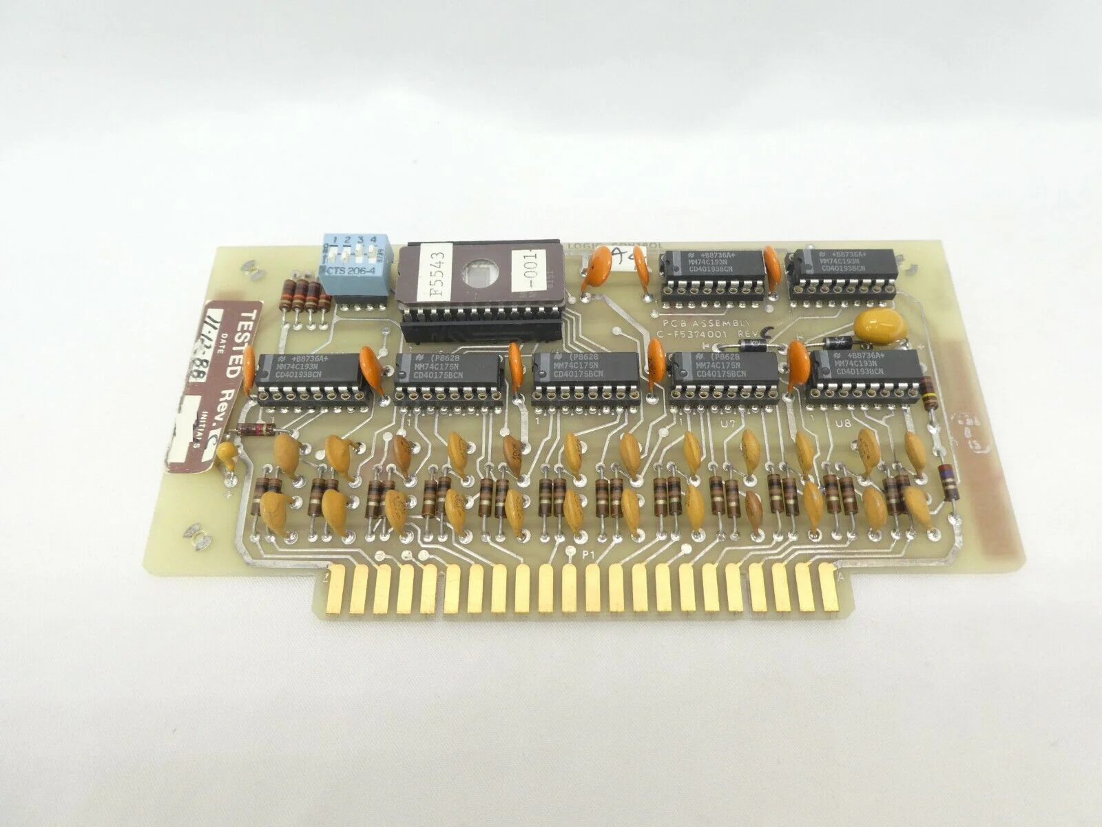 Varian Semiconductor VSEA C-F5374001 Logic Control PCB Rev. C Working Surplus - Image 9