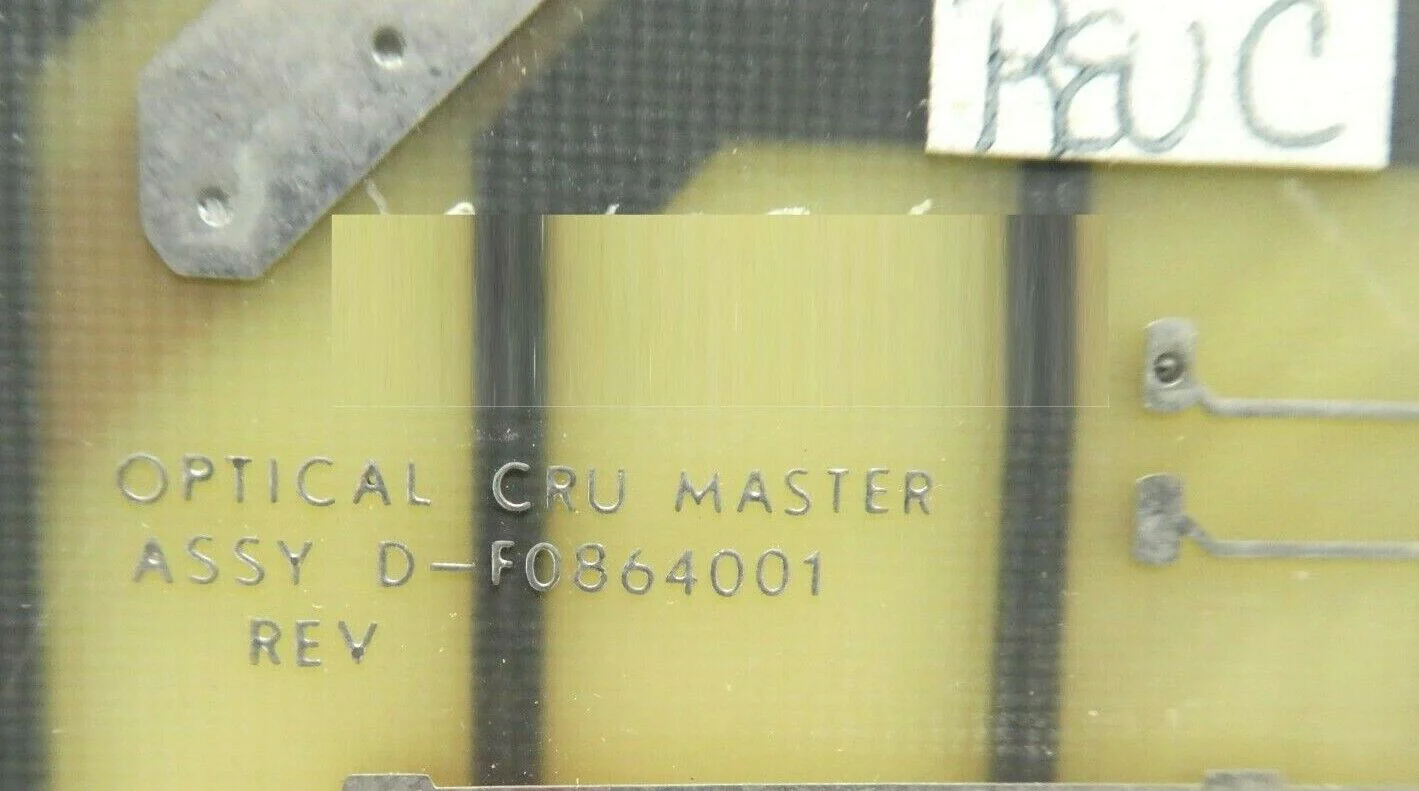 Varian Semiconductor VSEA D-F0864001 Optical CRU Master PCB Rev. C Working Spare - Image 12