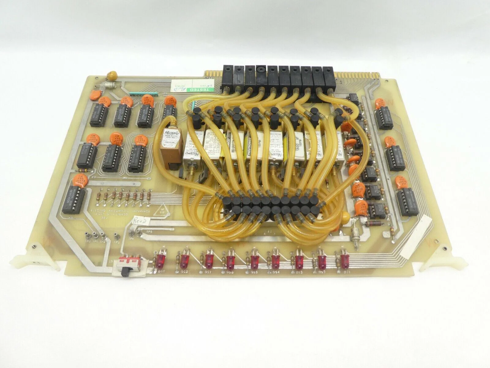 Varian Semiconductor VSEA D-F3164001 Electro Pneumatic Interface PCB Card Rev. D - Image 9