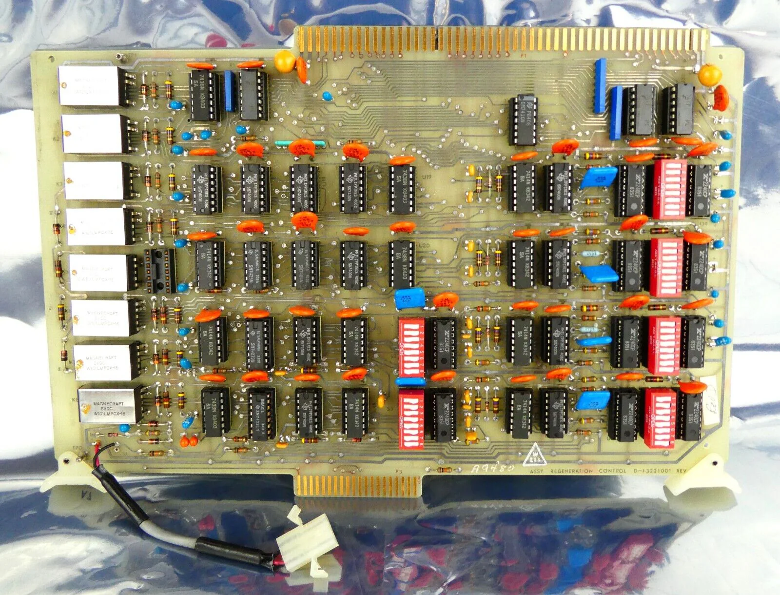 Varian Semiconductor VSEA D-F3221001 Regeneration Control PCB Card Rev. D Spare - Image 8