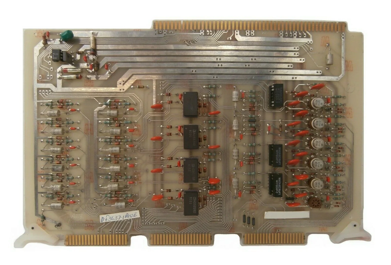 Varian Semiconductor VSEA D-F3637001 Analog Interface PCB Card Rev. E Working - Image 2
