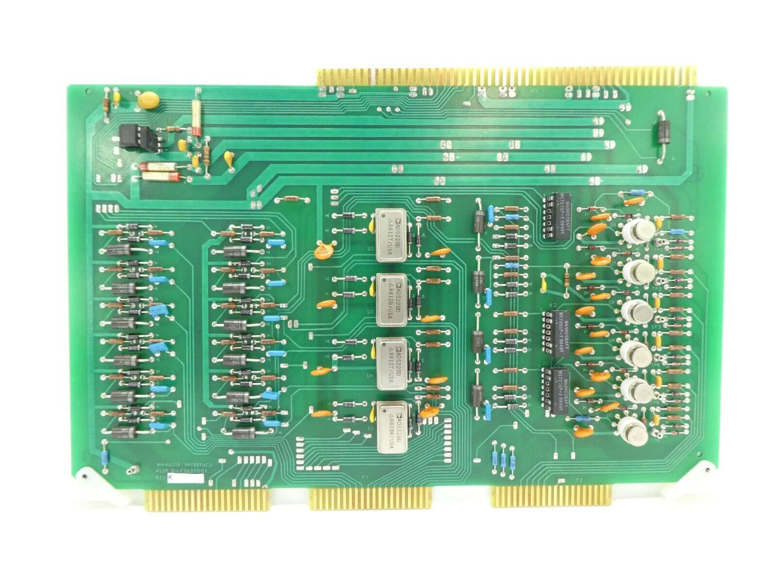 Varian Semiconductor VSEA D-F3637001 Analog Interface PCB Card Rev. K Working - Image 2