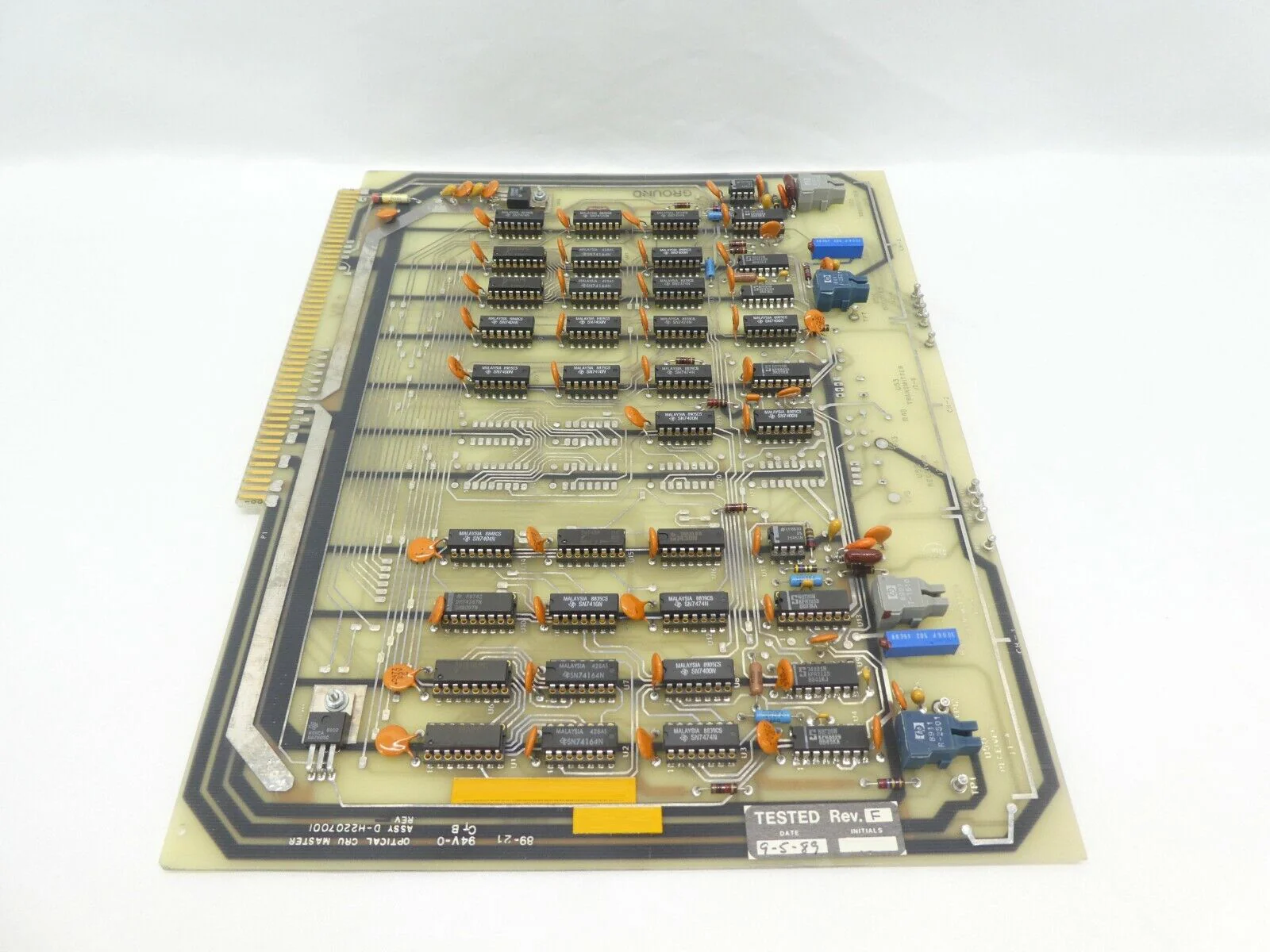 Varian Semiconductor VSEA D-H2207001 Optical CRU Master PCB Rev. F Working Spare - Image 7