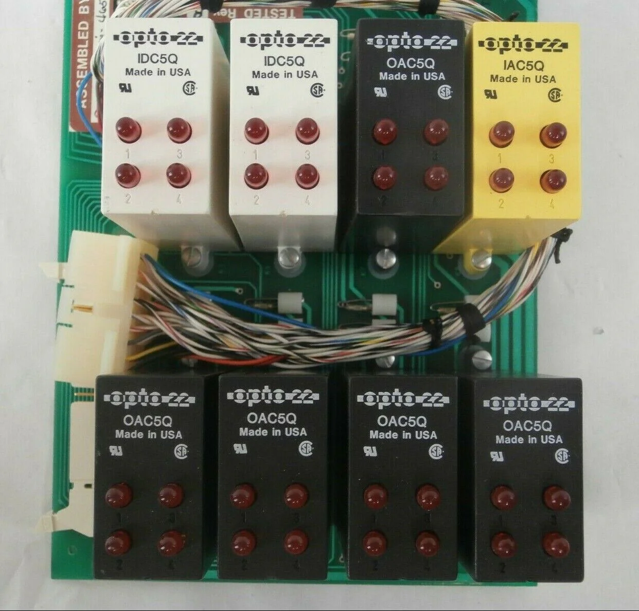 Varian Semiconductor VSEA D-H4697001 Quad Pack Relay PCB Working Surplus - Image 8