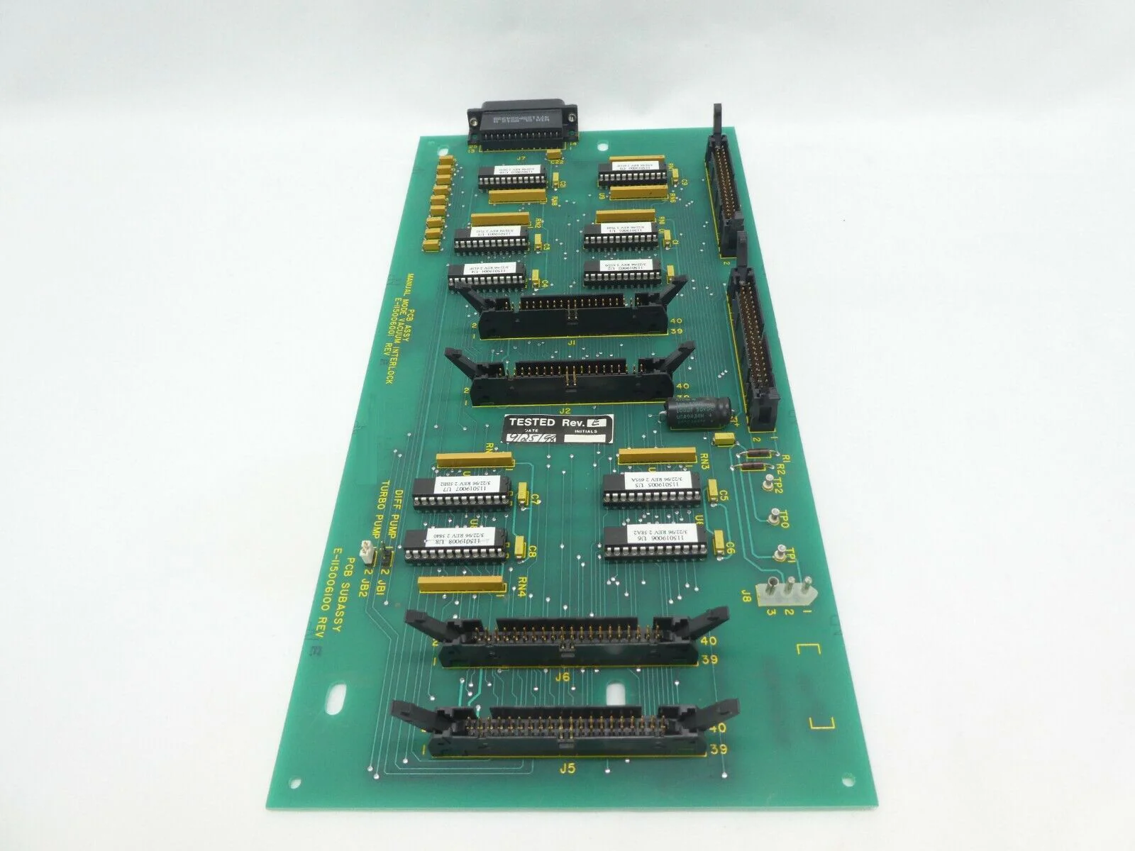 Varian Semiconductor VSEA E-115006001 Manual Mode Vacuum Interlock PCB Rev. E - Image 10