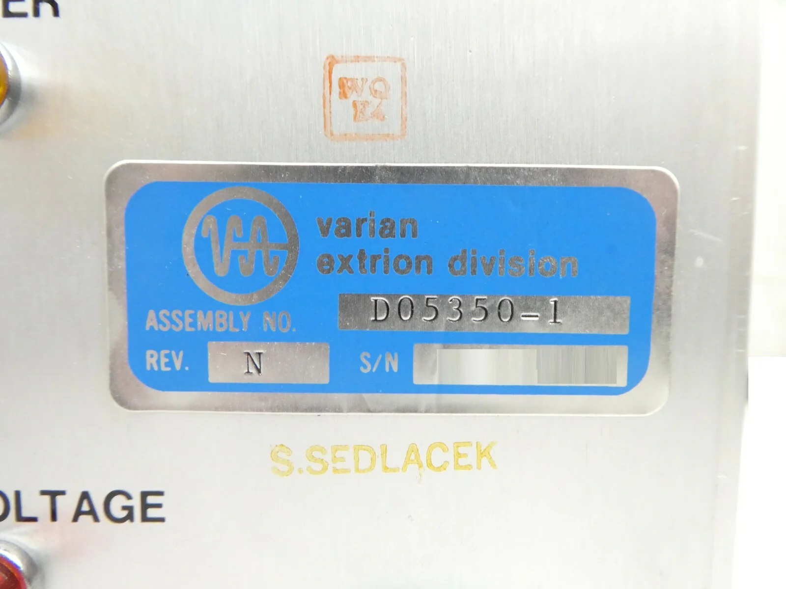 Varian Semiconductor VSEA E11071410 Scan Power Supply D05350-1 Extrion Working - Image 10