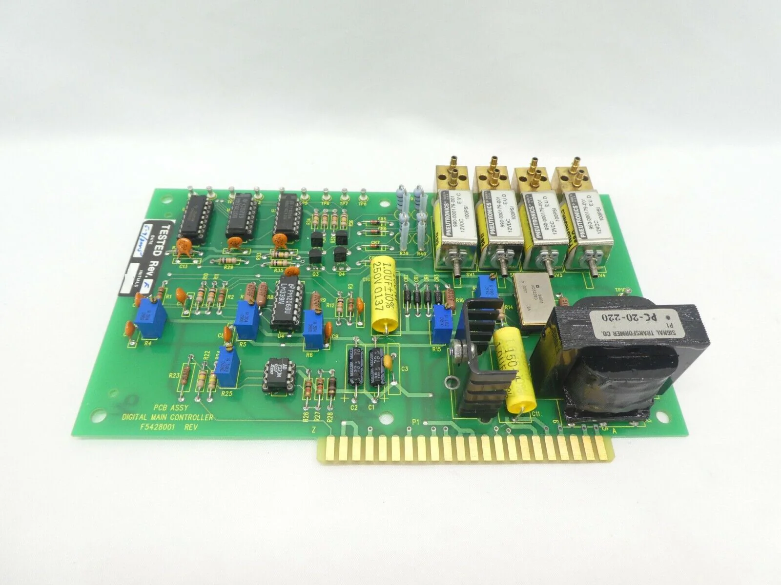 Varian Semiconductor VSEA F5428001 Digital Main Controller PCB Rev. F New Spare - Image 9
