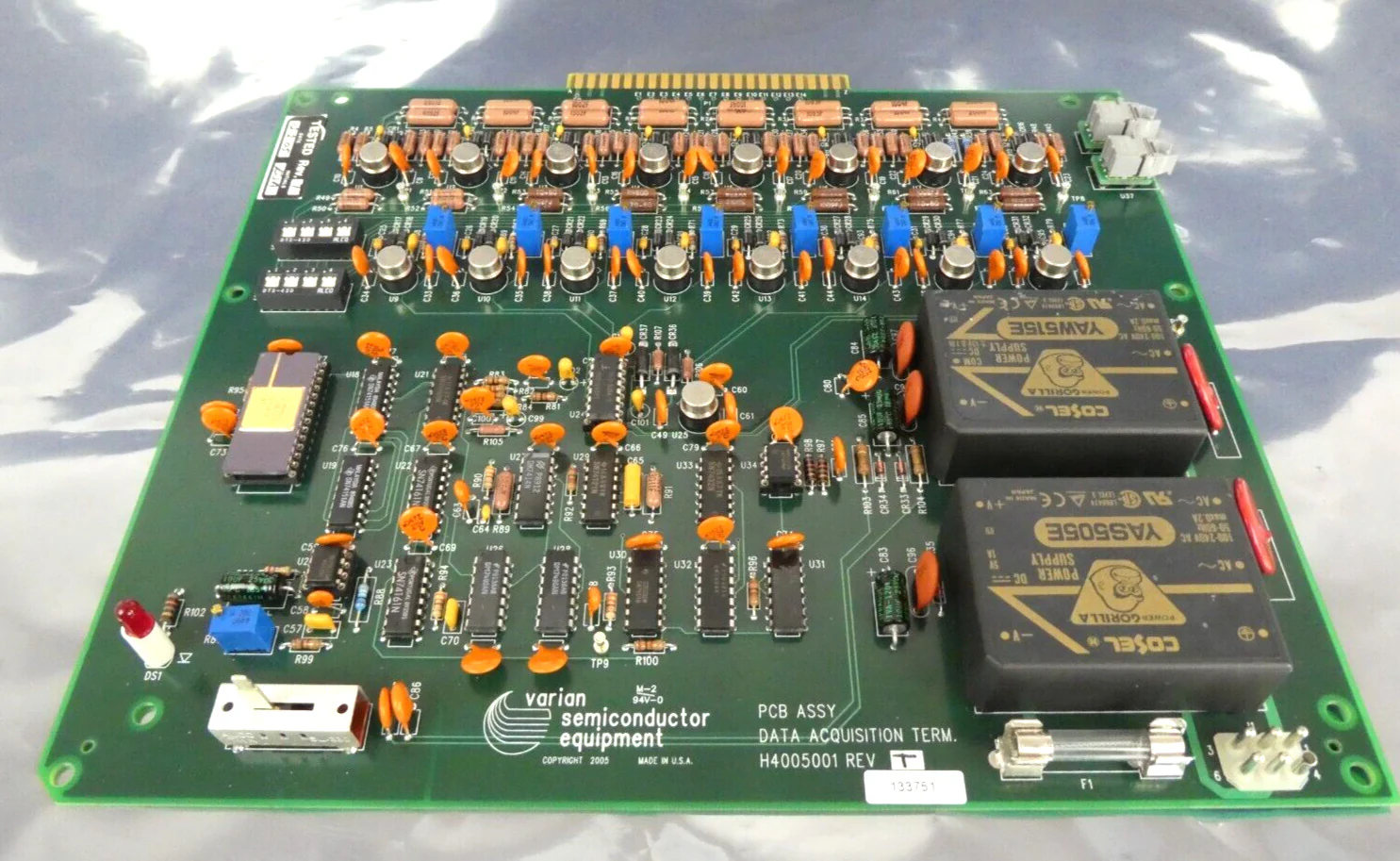 Varian Semiconductor VSEA H4005001 Data Acquisition PCB Assembly New Surplus - Image 7
