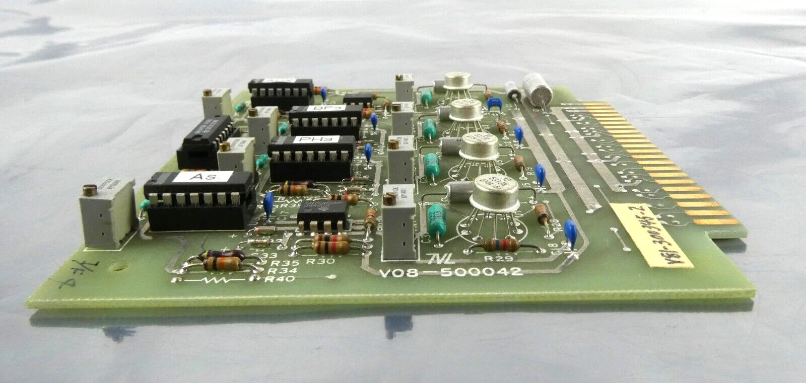 Varian V81-300345-2 Mass Flow PCB V08-500042 Working Surplus - Image 3