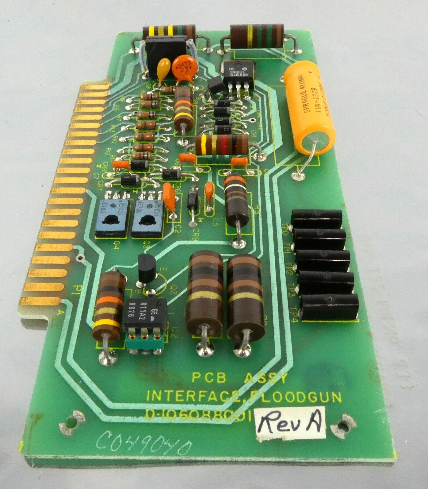 Varian VSEA D-106088001 Floodgun Controller PCB Card Working Surplus - Image 6