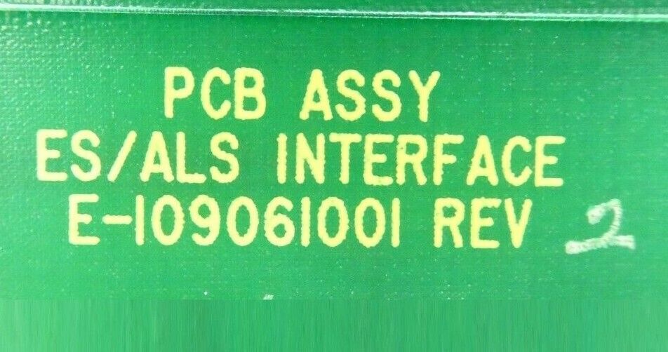 Varian VSEA E-109061001 ES/ALS Interface PCB Rev. 2 OEM Refurbished - Image 12
