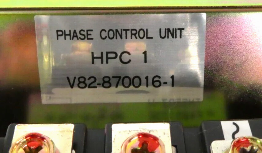 Varian VSEA V82-870016-1 Phase Control Unit Assembly HPC 1 Working Surplus - Image 9